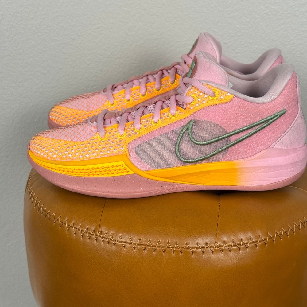 Nike Sabrina 1 West Coast Roots Pink Orange Basketball Shoes Low Top FQ3381-600